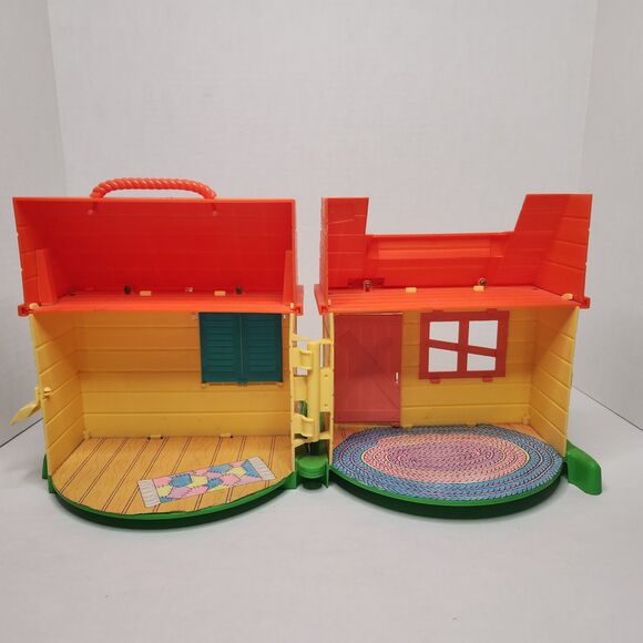 Cabbage Patch Kids 1985 Play House Set W Box Dolls Figures Car Accessories Vinta - Picture 3 of 16
